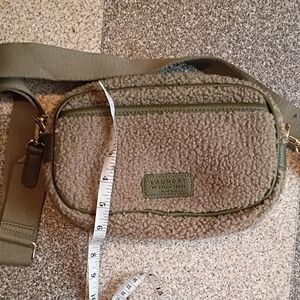 Laundry By Shelli Segal Green Belt Bag with Sleek Design